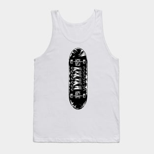 SneakersBoard. Black ink print. Tank Top